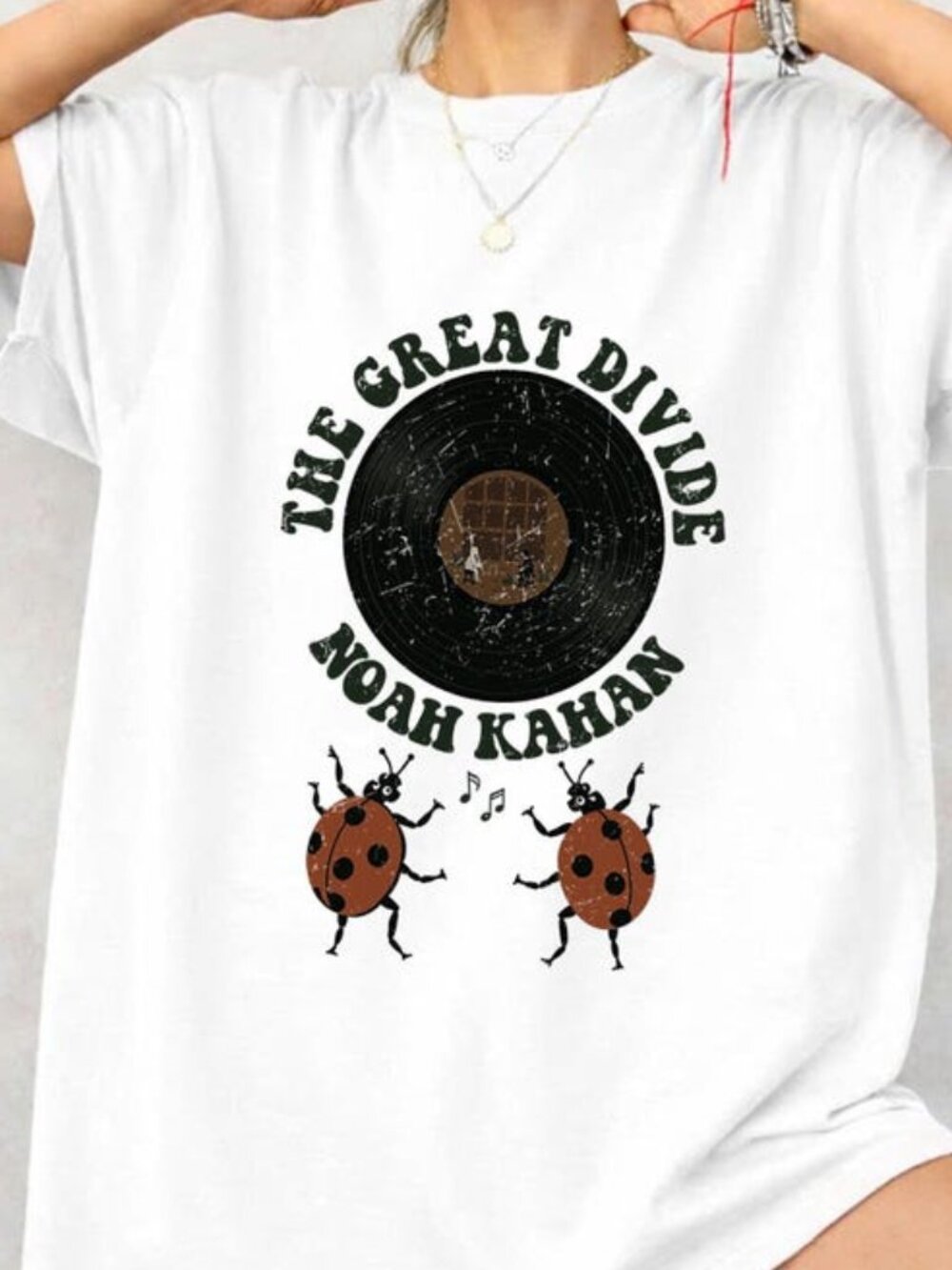 Noah Shirt, The Great Divide T-Shirt, Dancing Lady Bugs Shirt